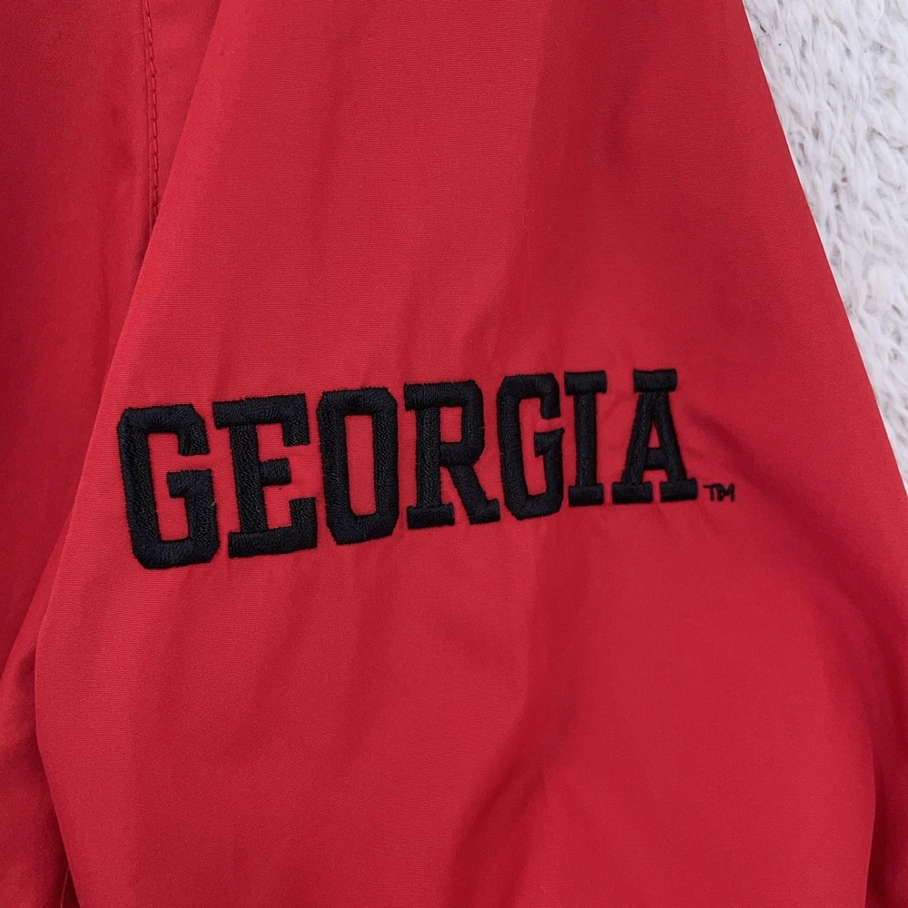 Vintage Nike Georgia Bulldogs Clima-FIT Jacket Mens Large Red NCAA Football - Picture 6 of 14